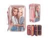 TOPModel Triple Pencil Case DOTS