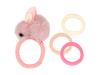 Princess Mimi Haargummi Set mit Häschen Topper