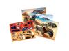 Action World Monster Cars Sticker Fun 