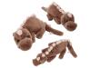 Dino World Plush Dino Lying Brown 50 cm