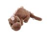 Dino World Plush Dino Lying Brown 50 cm