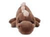 Dino World Plush Dino Lying Brown 50 cm