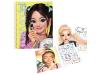 TOPModel Make up Colouring Book