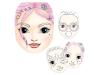 TOPModel Face Colouring Pad With Carrying Handle