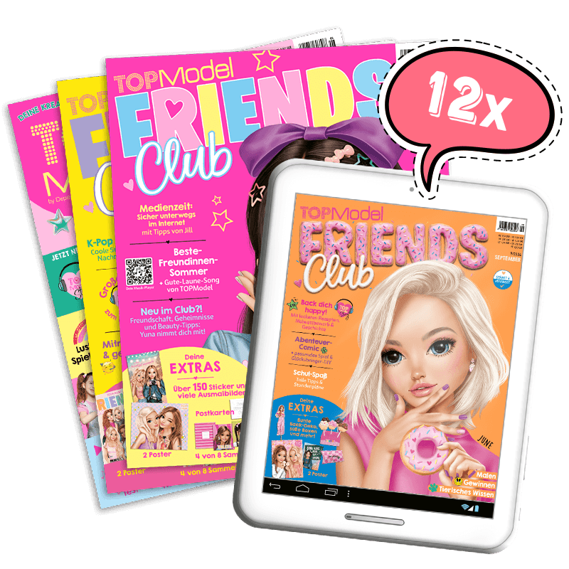 TOPModel Magazin im Abo - als Printausgabe und digital!