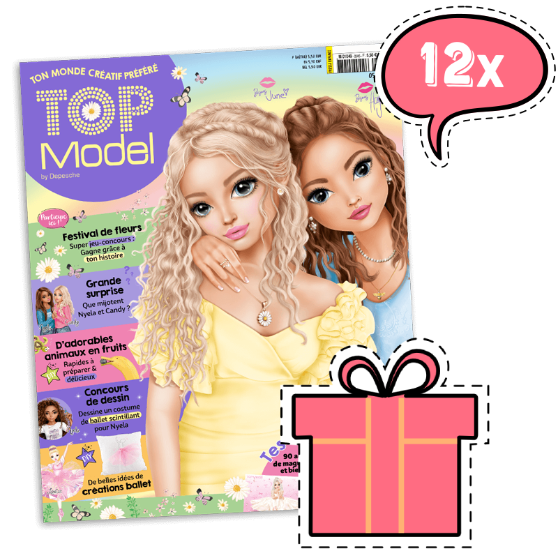 TOPModel magazine créatif dans l'abonnement