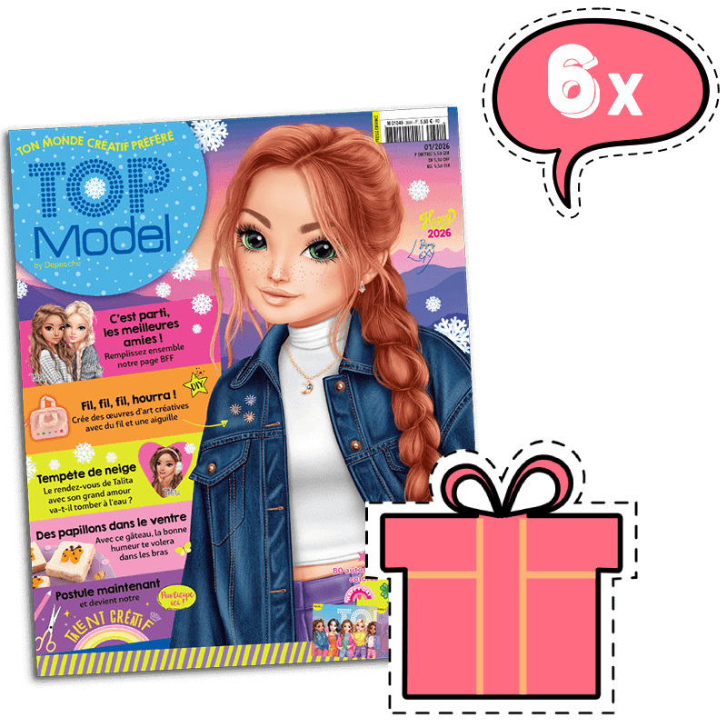 TOPModel magazine créatif dans l'abonnement