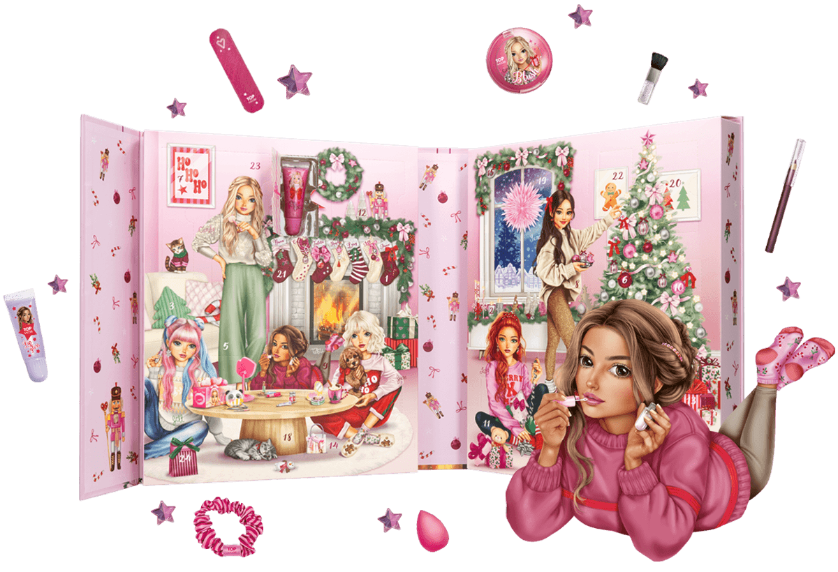 TOPModel Adventskalender mit BEAUTY-Produkten