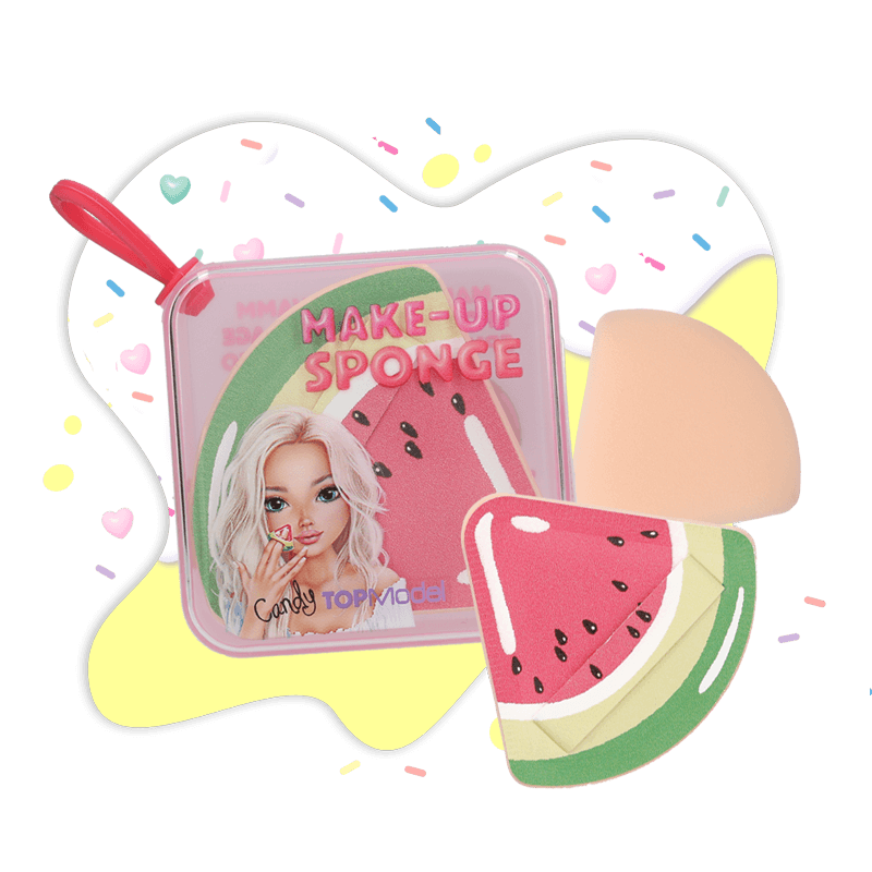Make-Up Sponge in Melonen Form von TOPModel Beauty and Me