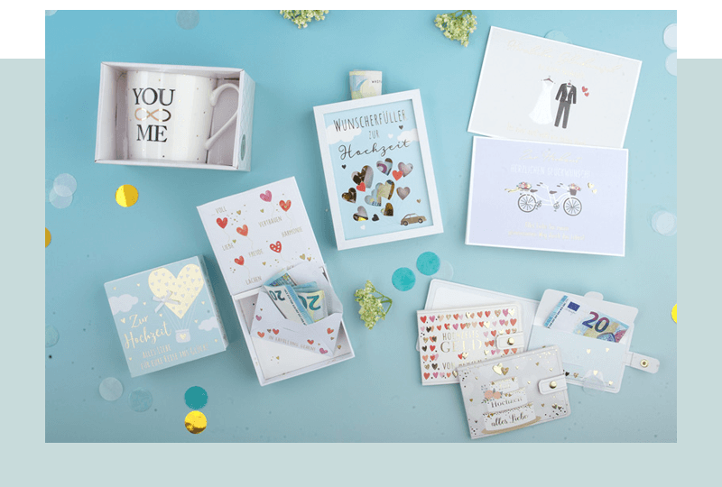 Geschenkideen zur Hochzeit