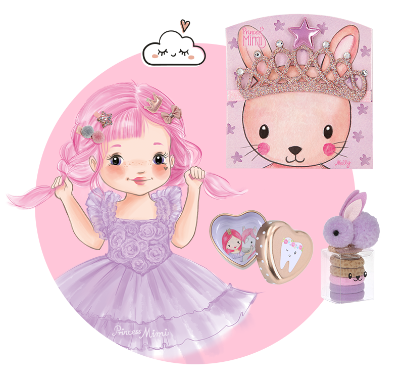 Princesse Mimi trousse Lapin en peluche - Depesche – MEySA family