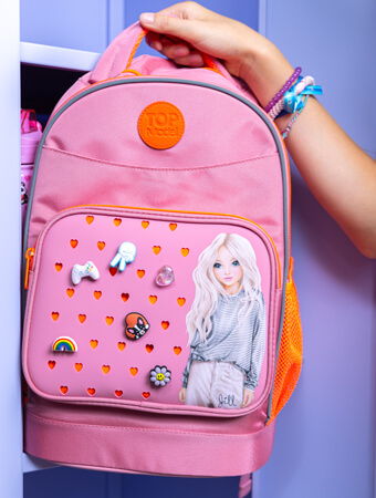 TOPModel PIN IT Schulranzen, 3-Fach-Federtasche und Trinkflasche