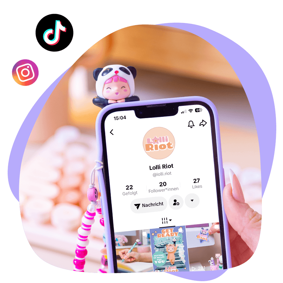 Lolli Riot auf TikTok und Instagram
