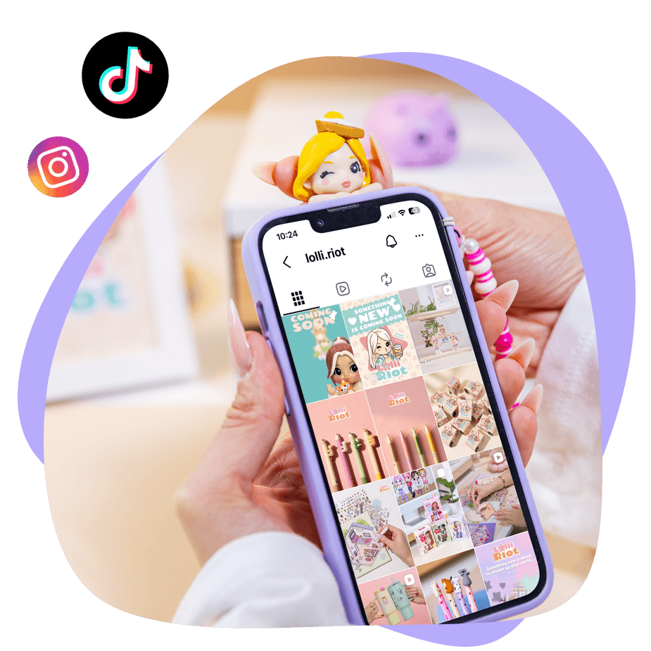 Lolli Riot auf TikTok und Instagram