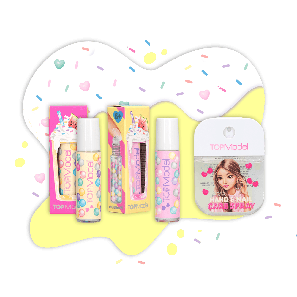 TOPModel Nagelöl und Hand & Nail Spray im Beauty and Me Candy Glam Look