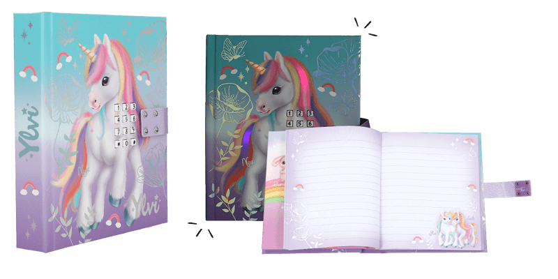 Tagebuch von Ylvi mit Code und Sound