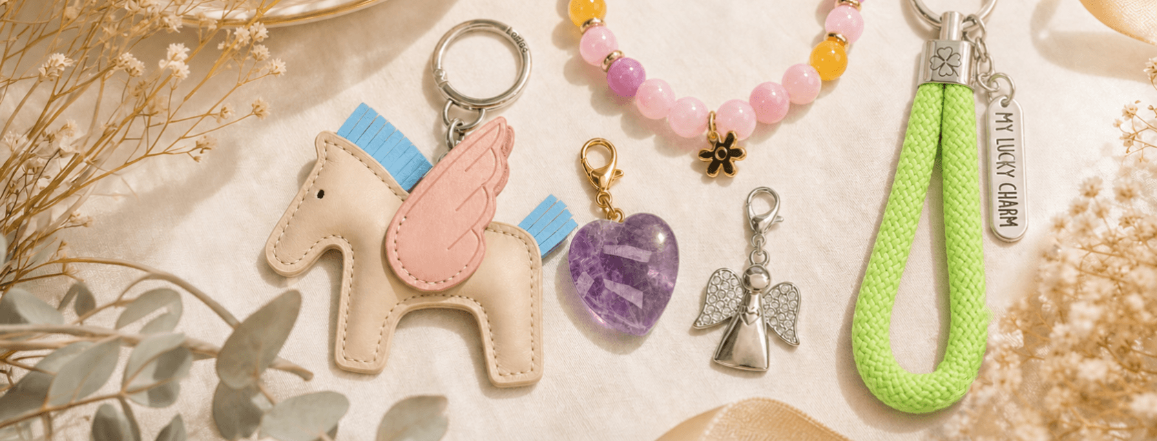 Lucky Charms, Anhänger und Co. als niedliche Glücksbringer