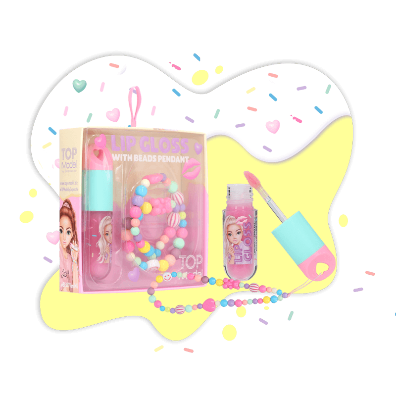 supersüßer Lipgloss mit Perlenanhänger von TOPModel Beauty and Me