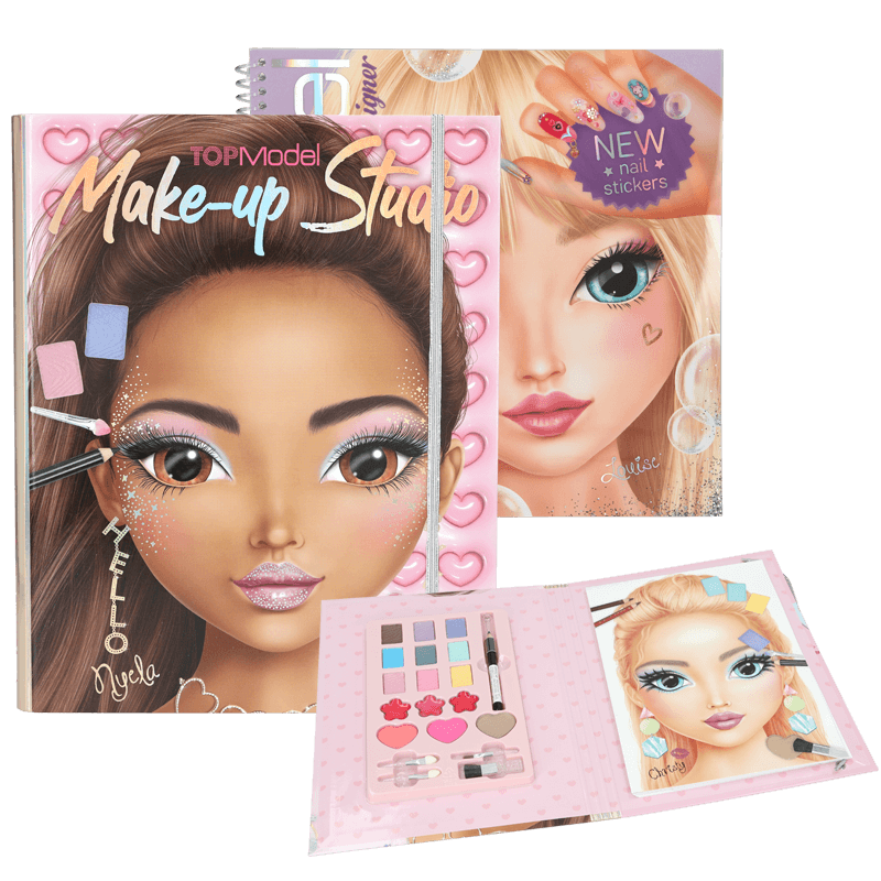 TOPModel Stickerbücher mit Make up und Nail Design