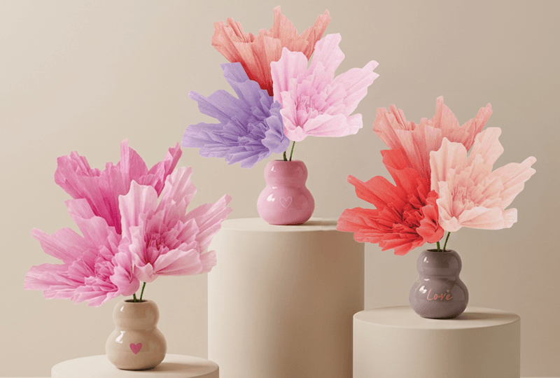 Vaso da fiori LOVIES fai da te
