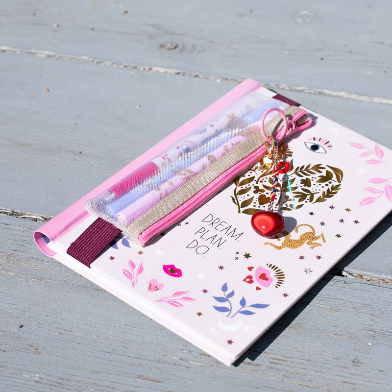 PENfection Notizbuch "Dream. Plan. Do." mit personalisiertem Anhänger