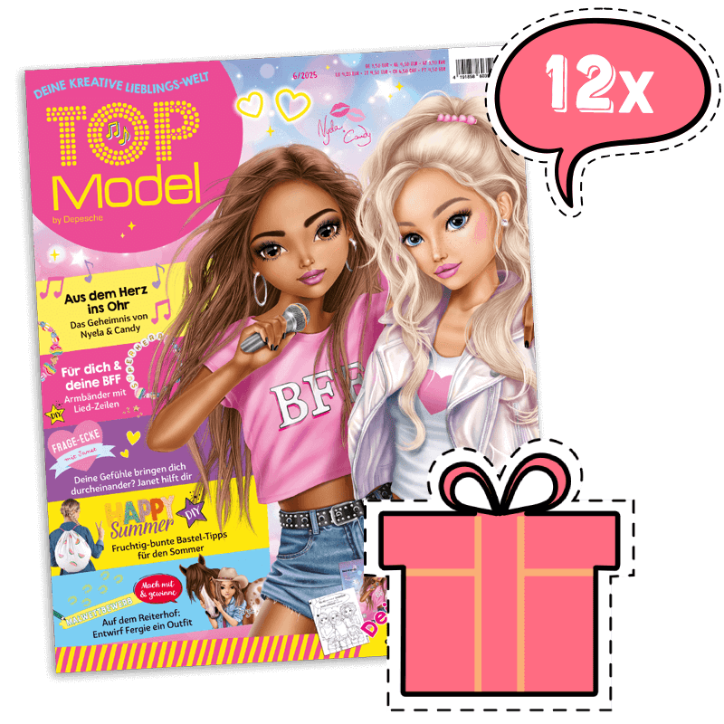 TOPModel Kreativ-Magazin im Abo