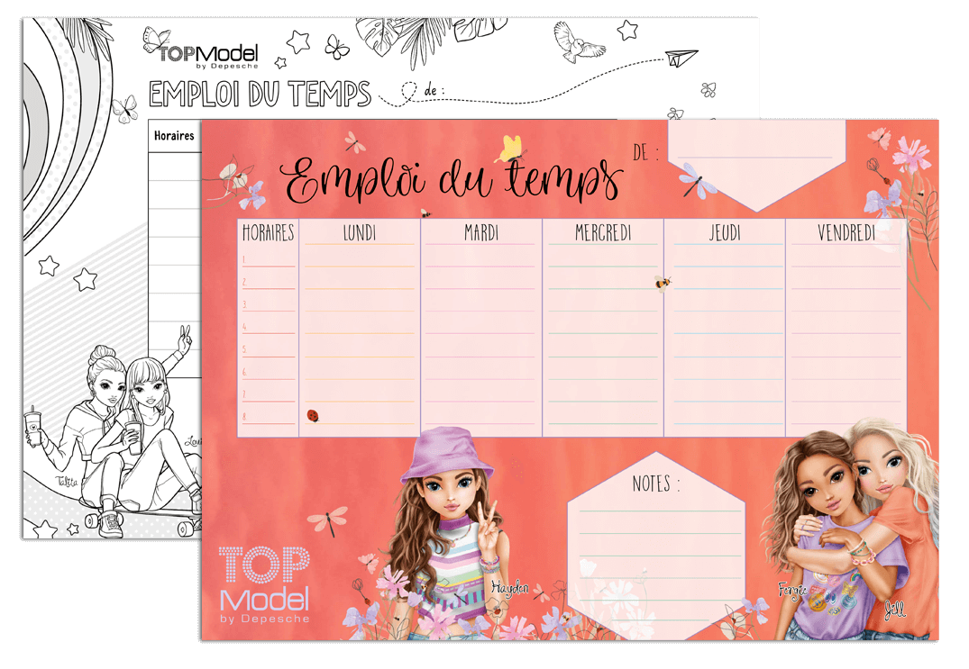 TOPModel Emploi du temps