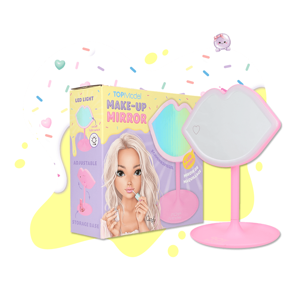 TOPModel LED Herzspiegel aus der Reihe Beauty and Me Candy Glam