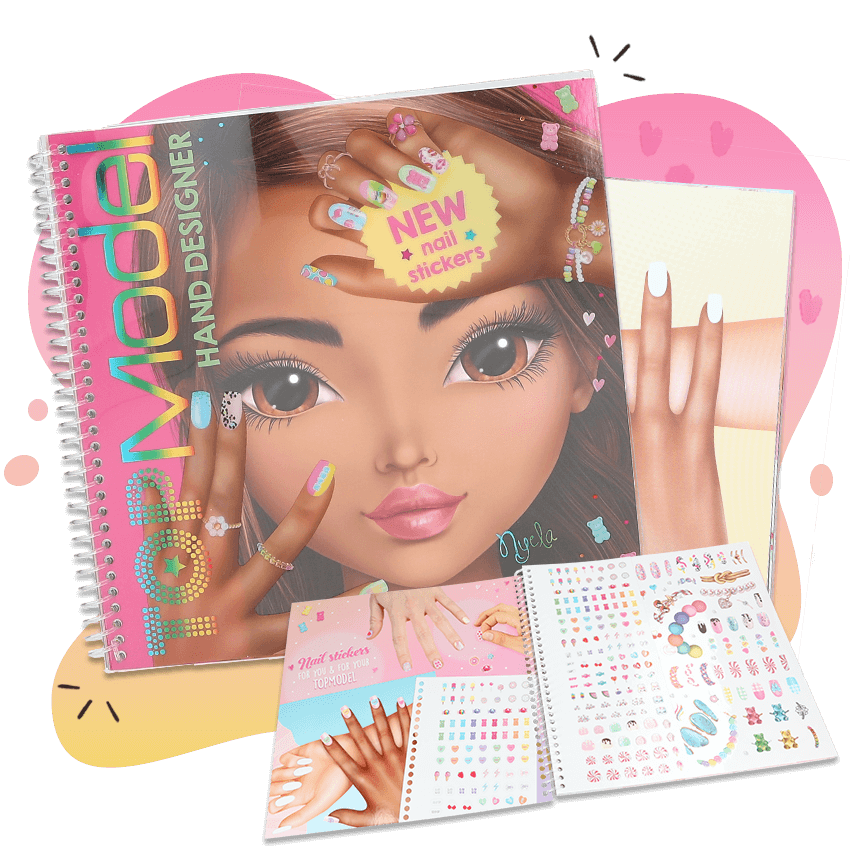 TOPModel Dress me up Hand Designer Book