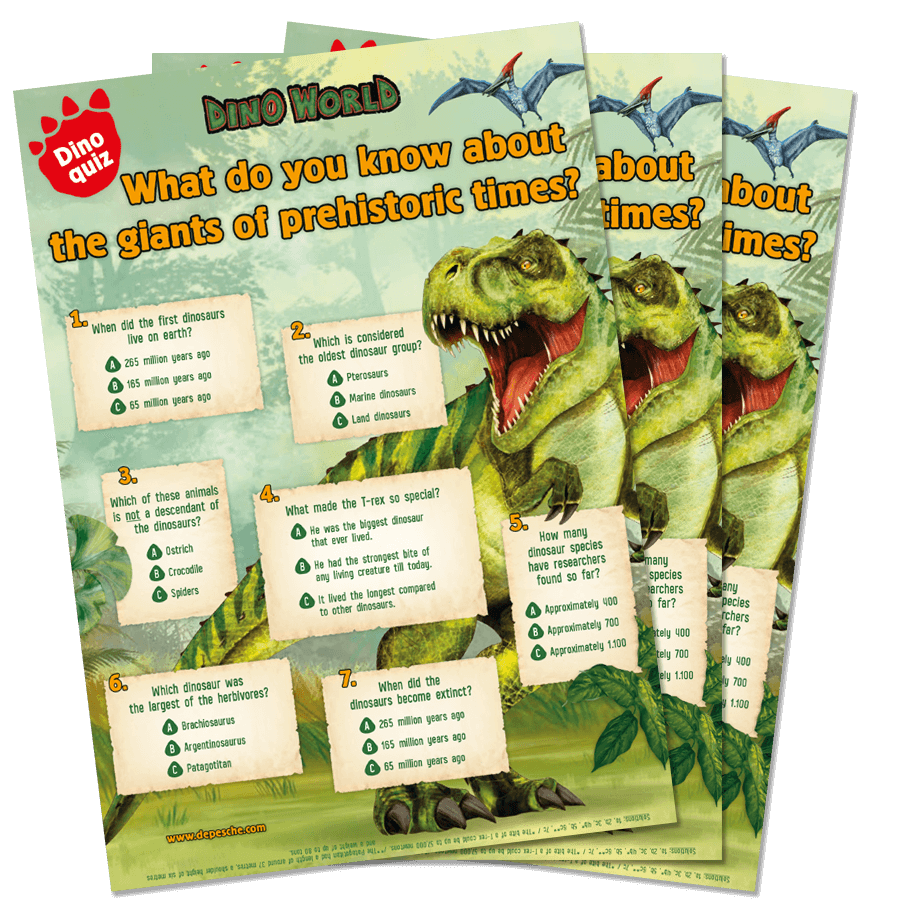Dino World Birthday-Quiz