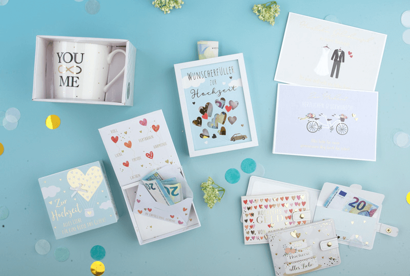 Geldgeschenkideen von Depesche zur Hochzeit
