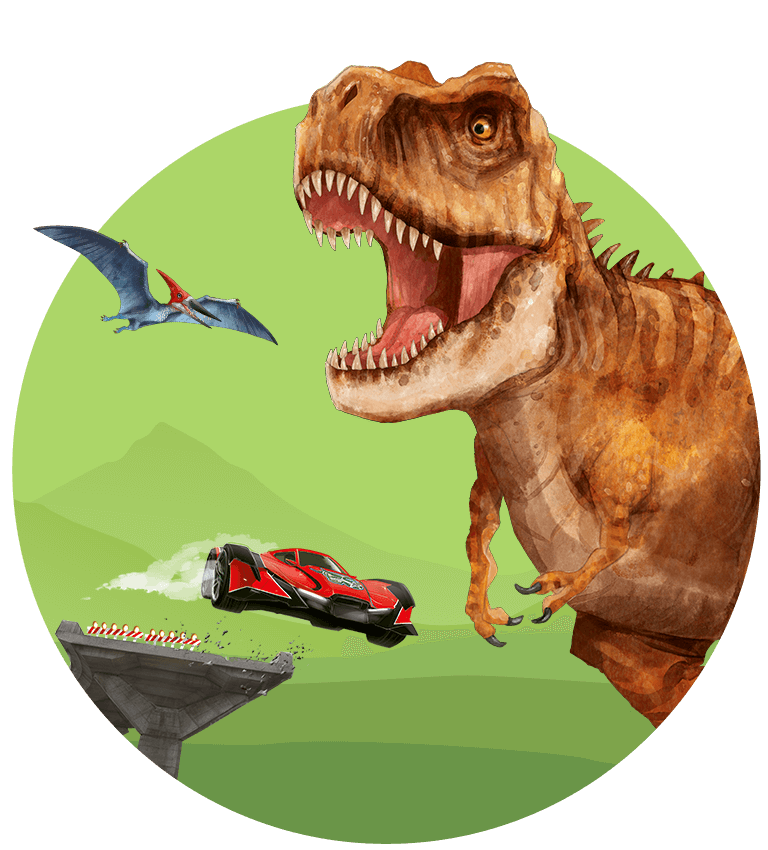 Dino World + ACTION by Depesche