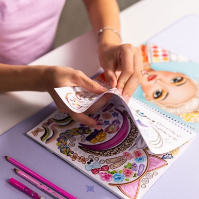 TOPModel Make up Stickerbücher von Depesche